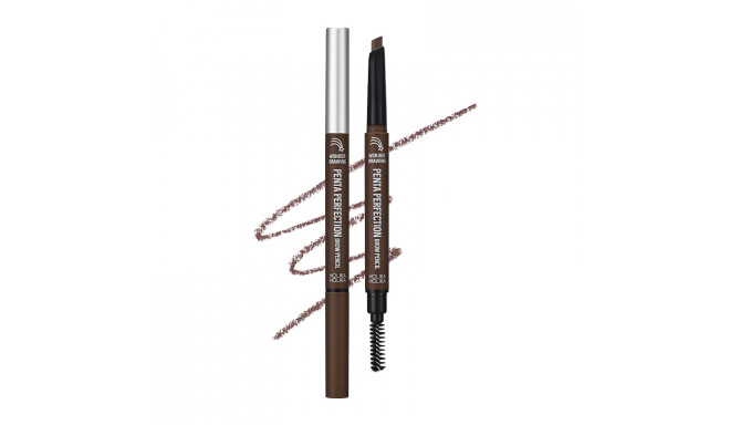 Holika Holika Wonder Drawing Penta Perfection Brow Pencil 02 Natural Brown