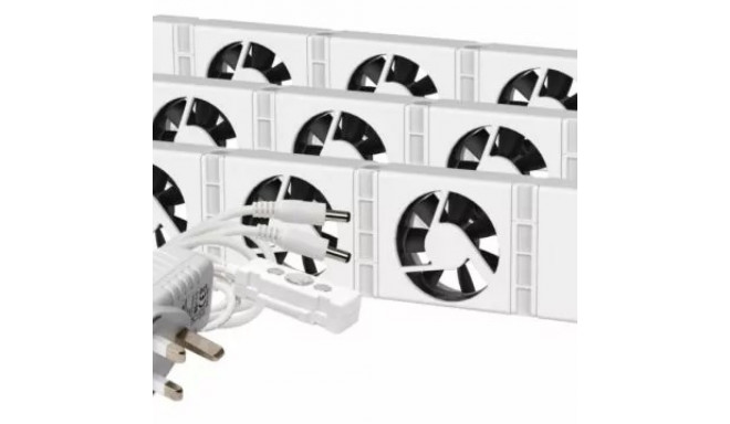 SpeedComfort Trio komplekt valge ventilaator