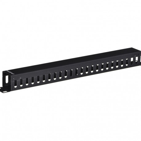 Lanberg AK-1201-B rack-tarvik kaablite halduspaneel