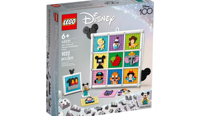 LEGO DISNEY 43221 100 aastat Disney animatsiooni ikoone