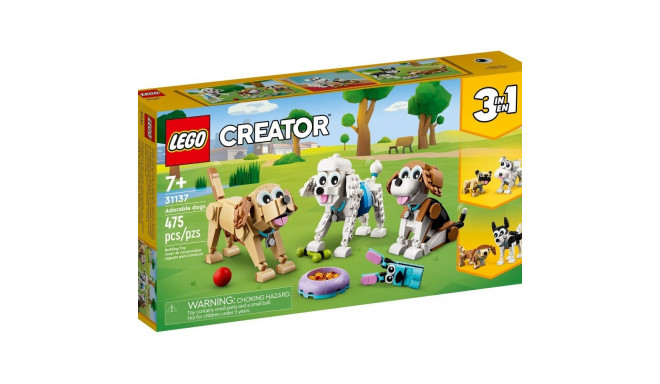 LEGO CREATOR 31137 ADORABLE DOGS