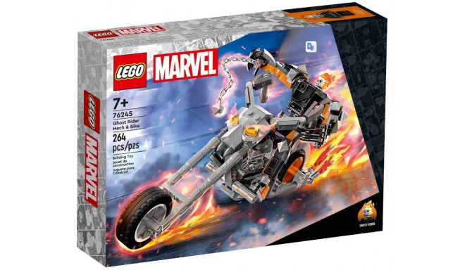 LEGO SUPER HEROES 76245 GHOST RIDER - MEHHANISM JA RATASTEL SÕIDUK