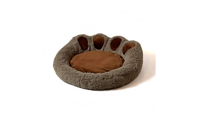 GO GIFT Koera- ja kassivoodi XL - pruun - 75x75 cm