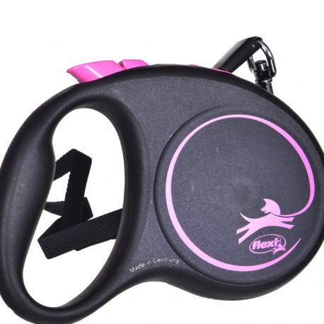 Flexi Black Design S 5 m Dog Retractable lead