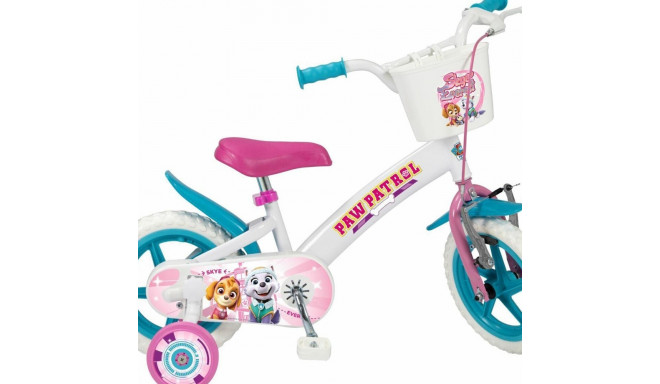 CHILDREN'S BICYCLE 12" TOIMSA TOI1181 PAW PATROL WHITE