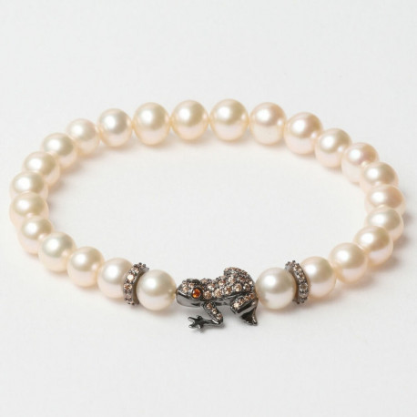 Ladies' Bracelet Lancaster JLA-BRFROG4WH 16 mm