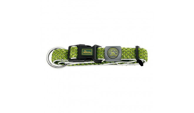 Dog collar Hunter Plus Thread Size XL Lime (45-70 cm)