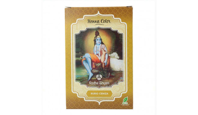 Semi-permanent Colourant Henna Radhe Shyam Shyam Henna Ash Blonde (100 g)