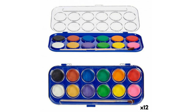 Akvarellvärvid Pincello 45933 45933 12 värvi (12 Ühikut)