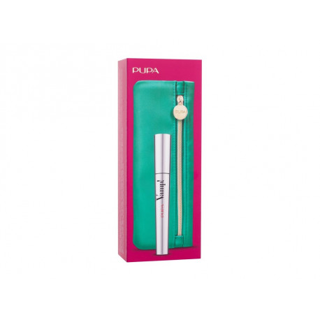 Pupa Vamp! (9ml) (100 Extra Black) (Mascara Vamp! 9 ml + mini Cosmetic Bag)