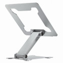 15.6-inch notebook stand, foldable, silver