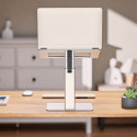 15.6-inch notebook stand with height adjustment, silver
