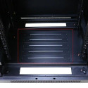 Rack cabinet 22U 600x600mm black standing