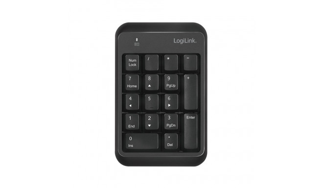 Wireless keypad, Bluetooth v5.1, black