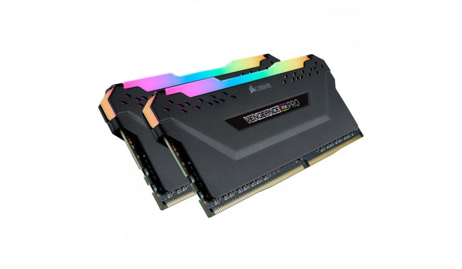 Corsair RAM DDR4 AMD Ryzen Vengeance 16GB/3600 (2x8GB) Black RGB CL18