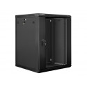 Wall-Mounted Rack 19'' 15U 600X600mm black