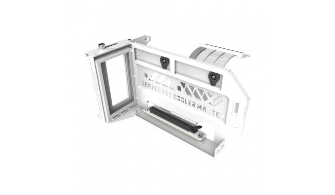 UNIVERSAL VERTICAL GRAPHICS CARD HOLDER KIT V3 (PCIE WHITE