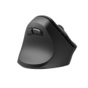 VERTICAL MOUSE NATEC CRAKE 2 WIRELESS 2400DPI BLUETOOTH 5.2 + 2.4GHZ FOR LEFT HANDED USERS BLACK
