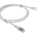 PATCHCORD CAT.5E FTP 1M GREY FLUKE PASSED LANBERG