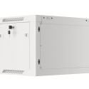 RACK CABINET 19" WALL-MOUNT 6U/600X450 (FLAT PACK) V2 GREY LANBERG