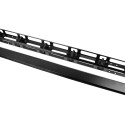 VERTICAL CABLE MANAGEMENT PANEL 22U FOR 19" FREE-STANDING CABINETS 2PCS BLACK LANBERG