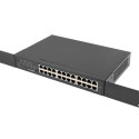 SWITCH LANBERG RSGE-24 24X 1GB UNMANAGED GIGABIT ETHERNET RACK 19"