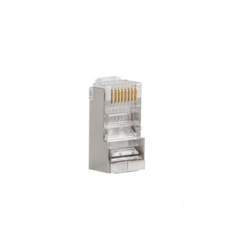 RJ45 FTP CAT5E PLUG 8P8C (20PCS) PASS THROUGH TYPE LANBERG