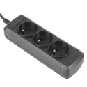 POWER STRIP NATEC EXTREME MEDIA 3X OUTLETS FOR UPS SYSTEM (IEC CONNECTOR)