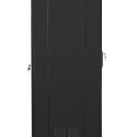 RACK CABINET 19" FREE-STANDING 37U/600X600 (FLAT PACK) BLACK LANBERG