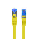 PATCHCORD CAT.6A S/FTP LSZH CCA 0.5M YELLOW FLUKE PASSED LANBERG