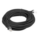 PATCHCORD CAT.6 UTP 5M BLACK FLUKE PASSED LANBERG