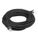 PATCHCORD CAT.6 UTP 5M BLACK FLUKE PASSED LANBERG