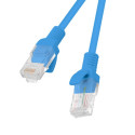 PATCHCORD CAT.5E UTP 0.5M BLUE FLUKE PASSED LANBERG