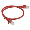 PATCHCORD CAT.5E UTP 0.5M RED FLUKE PASSED LANBERG