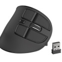 VERTICAL MOUSE NATEC EUPHONIE WIRELESS 2400DPI BLUETOOTH 5.0 BLACK