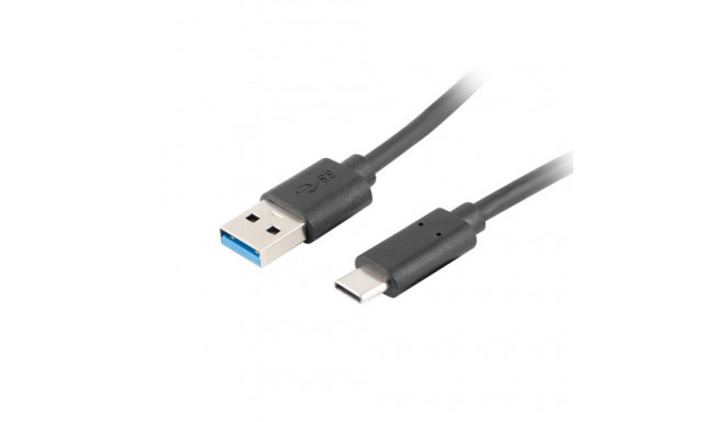 USB-C(M)->USB-A(M) 3.1 CABLE 1.8M BLACK LANBERG