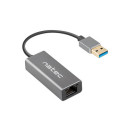 USB–>RJ45 ETHERNET ADAPTER NETWORK CARD NATEC CRICKET USB 3.0 1X RJ45 1GB CABLE