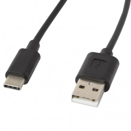 Lanberg cable USB-C - USB-A 2.0 1.8m, black