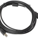 Lanberg kaabel USB-A (M) - USB-B (M) 2.0 Ferrite 3m, must
