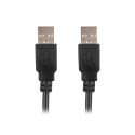 USB-A M/M 2.0 CABLE 1.8M BLACK LANBERG