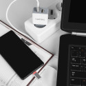 USB MICRO(M)->USB-A(M) 2.0 CABLE 1M SILVER LED NATEC PRATI