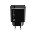 USB CHARGER NATEC RIBERA 1X USB-A 18W BLACK