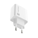 USB CHARGER NATEC RIBERA 1X USB-C 20W WHITE