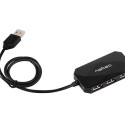 Natce USB hub Locust 4-port, must