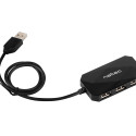 Natce USB hub Locust 4-port, must