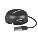 Natec USB hub USB 2.0 Bumblebee 4-port, must
