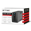 UPS ARMAC HOME H/650E/LED/V2 LINE-INTERACTIVE 650VA 2X FRENCH OUTLETS USB-B LED