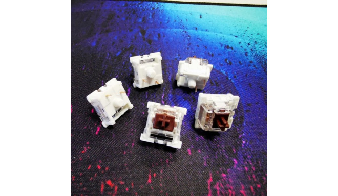 SPARE PART - MECHANICAL SWITCHES OUTEMU BROWN 5 PACK