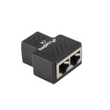 Lanberg adapter RJ45 Inline Coupler RJ45 - 2xRJ45 Shielded
