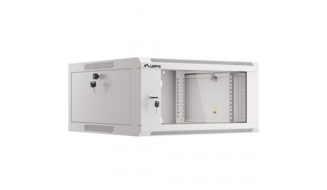 LANBERG rack-kapp 19" 4U 600 seinakinnitusega, kiirelt kokkupandav (flat pack), hall
